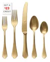 Mepra 5pc Flatware Set With $23 Credit