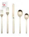 Mepra 5pc Flatware Set With $25 Credit