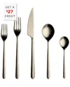Mepra 5pc Flatware Set With $27 Credit
