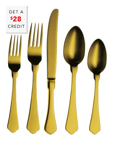 MEPRA MEPRA 5PC FLATWARE SET WITH $28 CREDIT