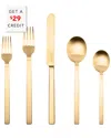 Mepra Stile Ice Oro 20-piece Flatware Set