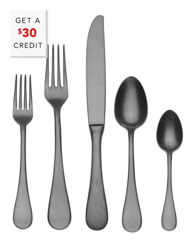 Mepra 5pc Flatware Set With $30 Credit In Gray