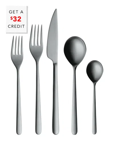 Mepra 5pc Flatware Set With $32 Credit In Multi