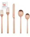 Mepra Stile Ice Bronze 5-piece Stainless Steel Place Setting Set