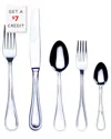 Mepra 5pc Flatware Set With $7 Credit