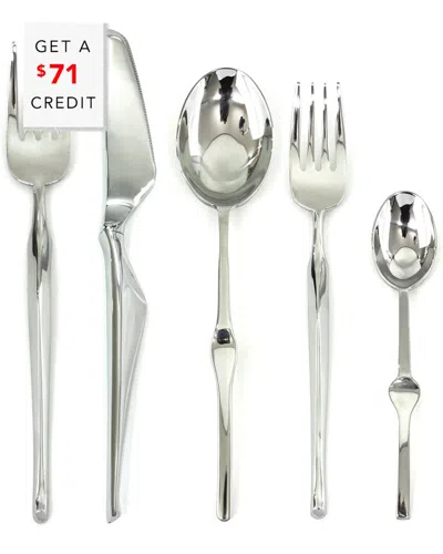 MEPRA MEPRA 5PC FLATWARE SET WITH $71 CREDIT