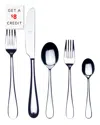 Mepra 5pc Flatware Set With $8 Credit