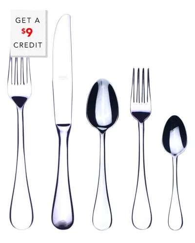 Mepra 5pc Flatware Set With $9 Credit In Blue