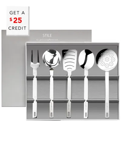 Mepra 5pc Kitchen Tools With Box Stile With $25 Credit In White