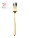 Mepra 6pc Cake Fork Set In Gold