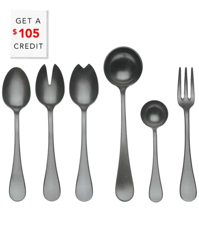 Mepra 7pc Serving Set With $105 Credit In Gray