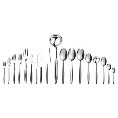 Mepra Acqua Flatware Set - 151 Pieces - Stainless Steel