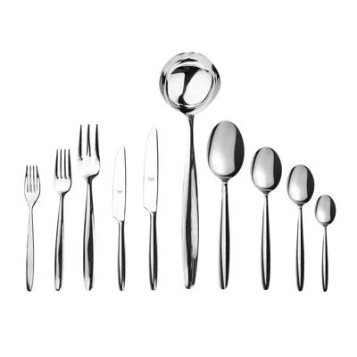 Mepra Acqua Flatware Set - 45 Pieces - Stainless Steel