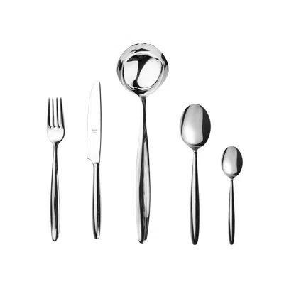 Mepra Acqua Flatware Set - 49 Pieces - Stainless Steel