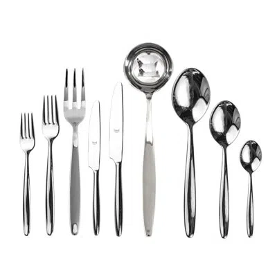 Mepra Acqua Flatware Set - 75 Pieces - Stainless Steel