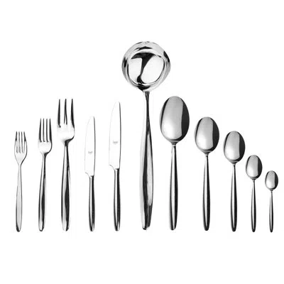 Mepra Acqua Flatware Set - 99 Pieces - Stainless Steel