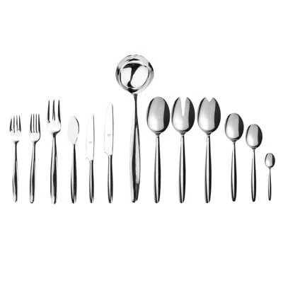 Mepra Acqua Flatware Set (configuration P) - 113 Pieces - Stainless Steel