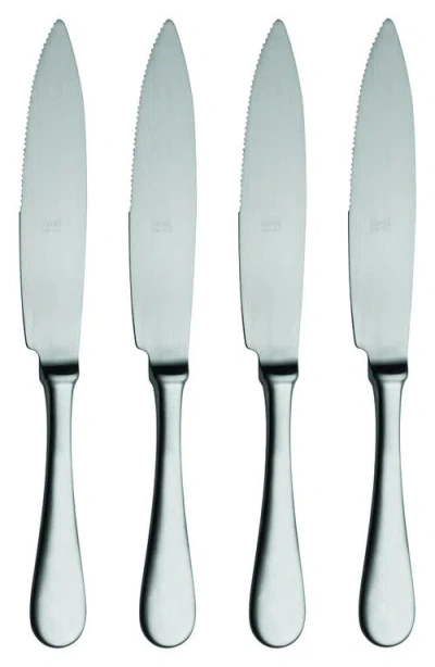 Mepra American 4-piece Steak Knife Set In Green