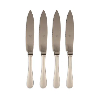 Mepra American Pvd Steak Knives, Set Of 4 In Champagne