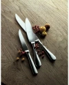 Mepra American Steak Knife Cutlery, Set Of 4 In Silver-tone