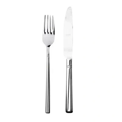 Mepra Aria Dessert Set - 24 Pieces - Stainless Steel
