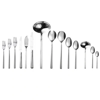 Mepra Aria Flatware Set - 126 Pieces - Stainless Steel