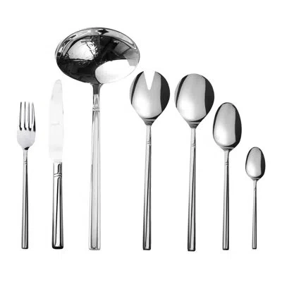 Mepra Aria Flatware Set - 51 Pieces - Stainless Steel