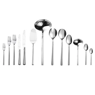 Mepra Aria Flatware Set (configuration S) - 113 Pieces - Stainless Steel