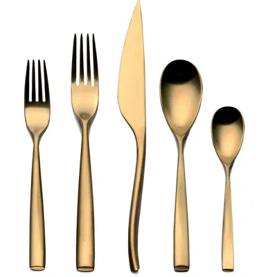 Mepra Arte 5-piece Place Setting In Gold
