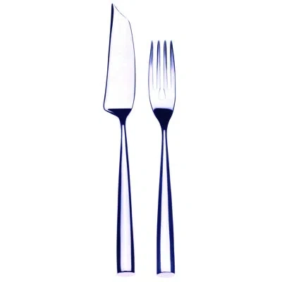 Mepra Arte Flatware Fish Set - 24 Pieces - Stainless Steel