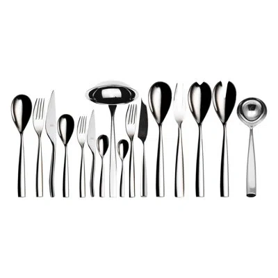 Mepra Arte Flatware Set - 126 Pieces - Stainless Steel