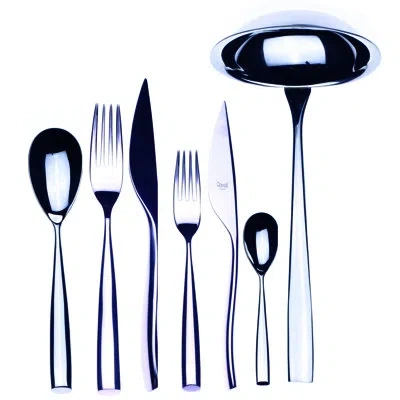 Mepra Arte Flatware Set - 39 Pieces - Stainless Steel