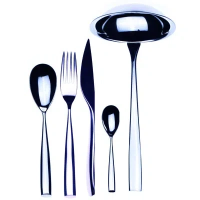 Mepra Arte Flatware Set - 49 Pieces - Stainless Steel