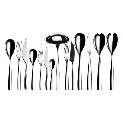 Mepra Arte Flatware Set (configuration P) - 113 Pieces - Stainless Steel
