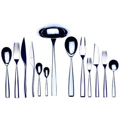 Mepra Arte Flatware Set (configuration S) - 113 Pieces - Stainless Steel