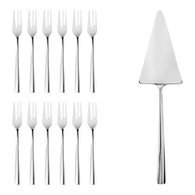 Mepra Atena Cake Set - 13 Pieces - Stainless Steel