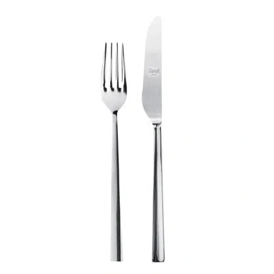 Mepra Atena Dessert Set - 24 Pieces - Stainless Steel