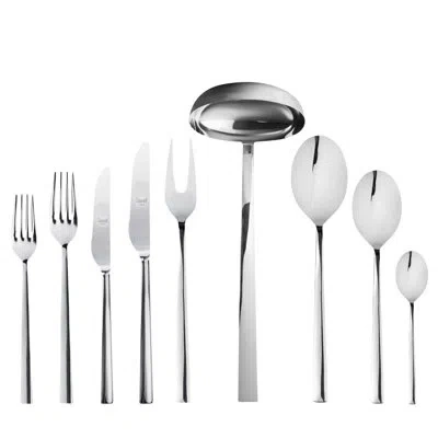 Mepra Atena Flatware Set - 39 Pieces - Stainless Steel