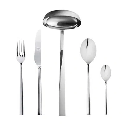 Mepra Atena Flatware Set - 49 Pieces - Stainless Steel