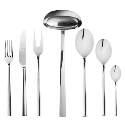 Mepra Atena Flatware Set - 51 Pieces - Stainless Steel