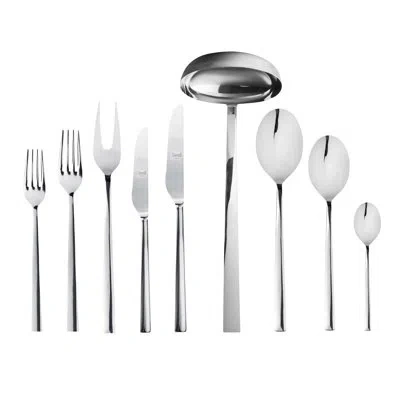 Mepra Atena Flatware Set - 75 Pieces - Stainless Steel