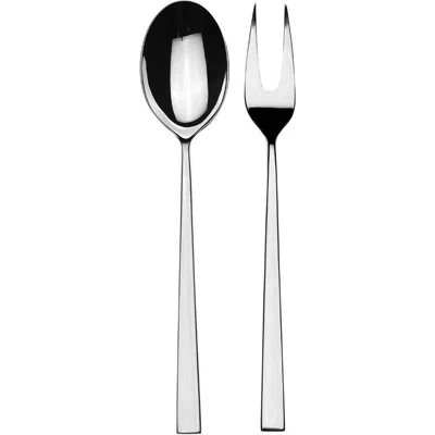 Mepra Atena Serving Set In Silver