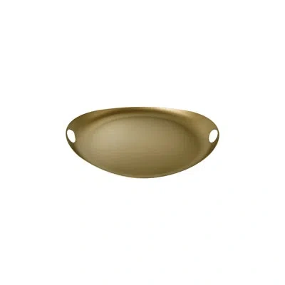 Mepra Atmosfera Stainless Steel Tray In Materic Gold