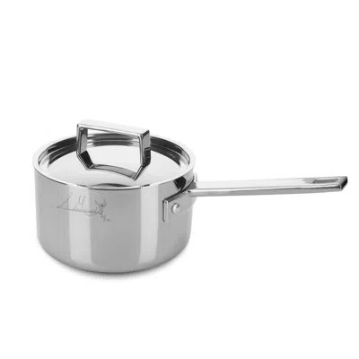 Mepra Attiva 3 Tri-ply (stainless Steel, Aluminum, Magnetic Ss) In Silver