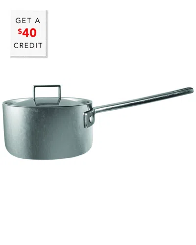 Mepra Attiva Pewter 16cm Casserole With $40 Credit In Silver