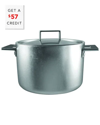 Mepra Attiva Pewter Pot With $57 Credit In Gray