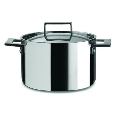 Mepra Attiva Soup Pot 7.87" - 3.5 Liters 3.5 Qt In Silver