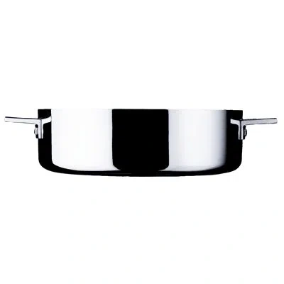 Mepra Attiva Tri-ply (stainless Steel, Aluminum, Magnetic Ss) Non-stick Frying Pan In Silver