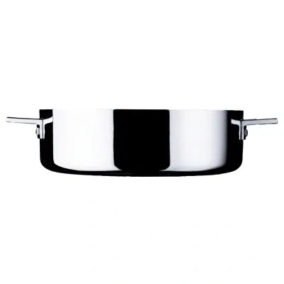 Mepra Attiva Tri-ply (stainless Steel, Aluminum, Magnetic Ss) Non-stick Frying Pan In Silver