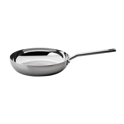 Mepra Attiva Tri-ply (stainless Steel, Aluminum, Magnetic Ss) Non-stick Frying Pan In Silver